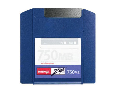 Iomega 750MB PC/MAC ZIP DISK