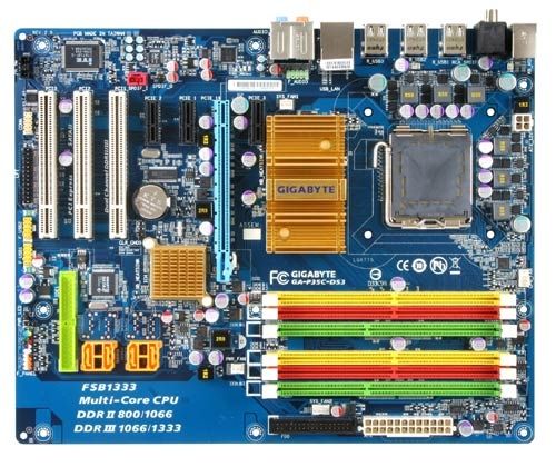 GIGABYTE GA-P35C-DS3 motherboard LGA 775 (Socket T) ATX