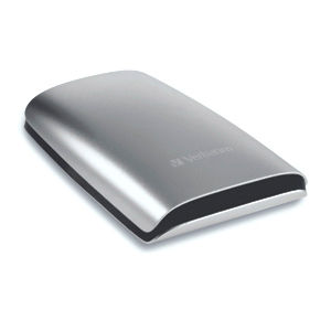 Verbatim 160GB USB Portable Hard Drive external hard drive 5400 RPM 2.0 Black, Silver