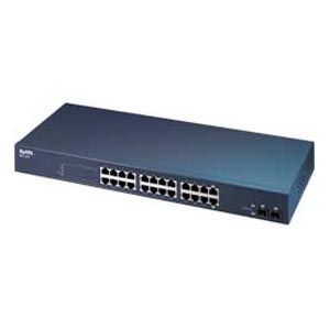 Zyxel GS1124A network switch Managed Power over Ethernet (PoE) Black