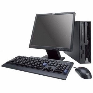 Lenovo ThinkCentre M57 Intel® Core™2 Duo E7200 1 GB DDR2-SDRAM 160 GB Intel® GMA 3100 Windows Vista Business SFF PC Black