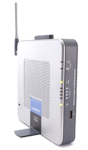 Linksys WRT54G3GV2-ST wireless router Silver