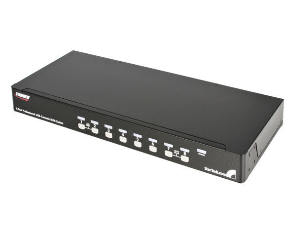 StarTech.com SV831DUSBA KVM switch Black