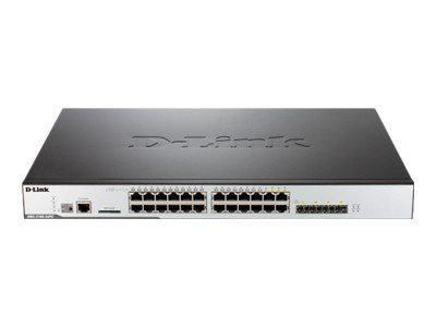 D-Link DWS-3160-24PC network switch Managed L2+ Power over Ethernet (PoE) 1U