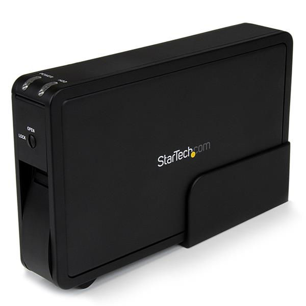 StarTech.com SAT3510BUEEU storage drive enclosure Black 3.5" USB powered