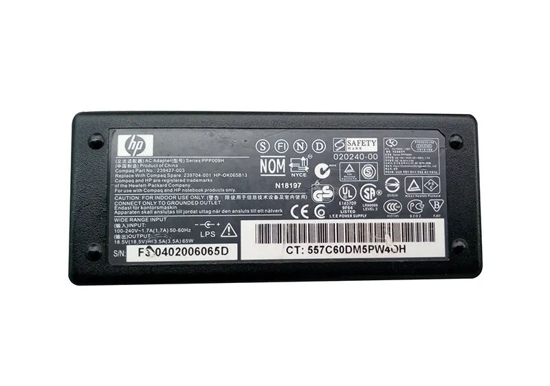239427-001 - HP 65-Watts Power Adapter For Presario V5200