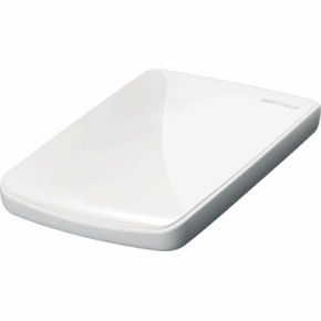 Buffalo MiniStation Lite 500GB external hard drive 5400 RPM 2.5" USB 2.0 White