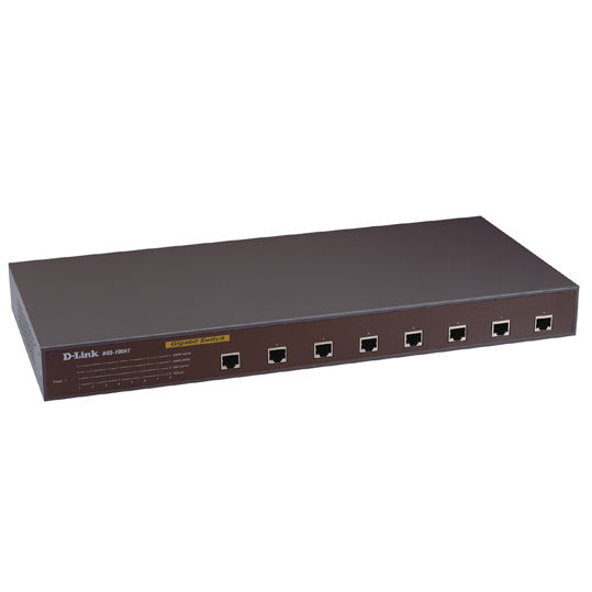 D-Link Switch 8xG+F+ENet RJ45 19" 1U