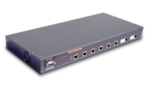 D-Link Switch 6xGENet TX + 2slot GBIC L3
