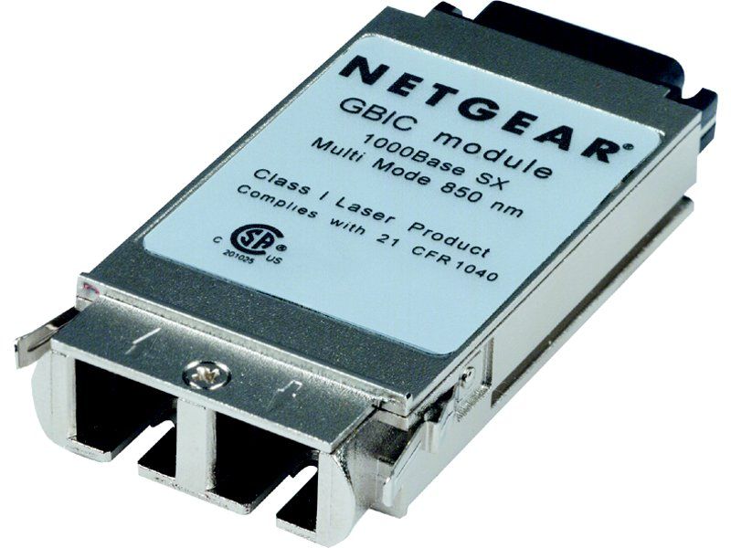 NETGEAR Fibre Gigabit 1000Base-SX (SC) GBIC Module network switch component