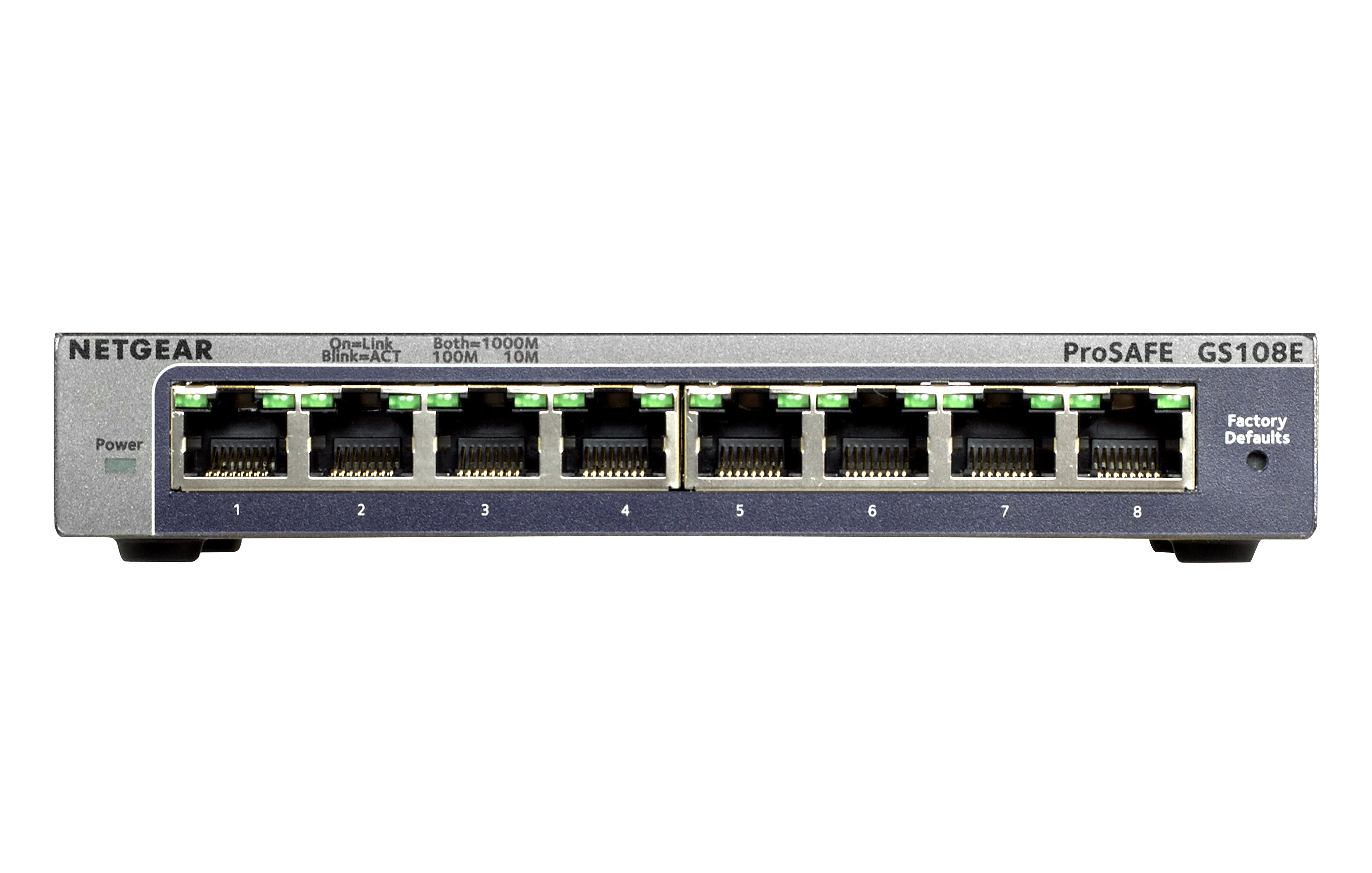 NETGEAR 8-Port Gigabit Ethernet Plus Switch (GS108Ev3)
