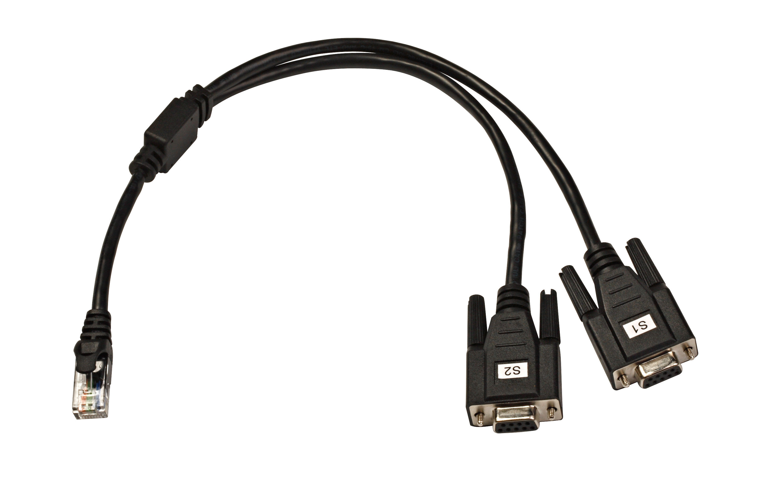 Vertiv Avocent DB9-DUAL KVM cable Black