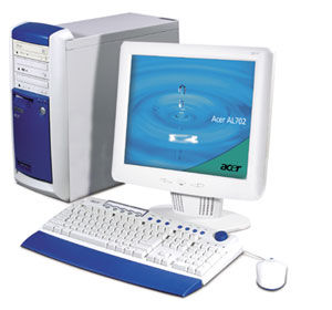 Acer desktop computer Intel® Pentium® 4 0.125 GB 20 GB Mini Tower PC