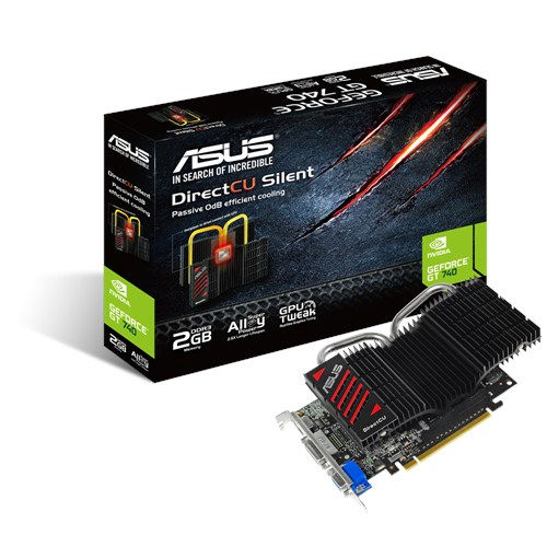 ASUS GT740-DCSL-2GD3 NVIDIA GeForce GT 740 2 GB GDDR3