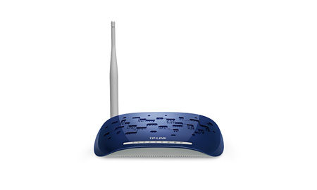 TP-Link TD-W8950N wireless router Fast Ethernet Blue, White