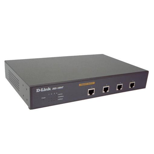 D-Link Switch 4xG+F+ENet RJ45 desktop 1U