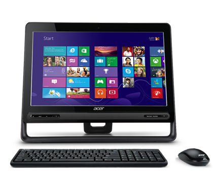 Acer Aspire C-605-ES20 Intel® Pentium® 2127U 49.5 cm (19.5") 1600 x 900 pixels All-in-One PC 8 GB DDR3-SDRAM 1 TB HDD Windows 8 Black