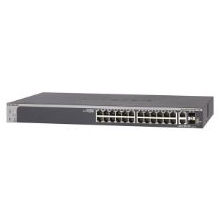 NETGEAR 28-Port Gigabit/10G Stackable Smart Switch (GS728TX)