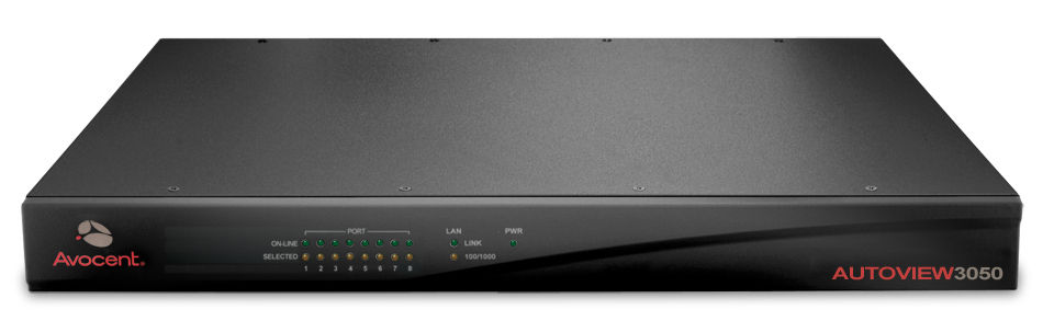 Vertiv AutoView 3050 KVM switch Black