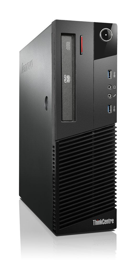 Lenovo ThinkCentre M83 SFF Pro Intel® Core™ i3 i3-4130 4 GB DDR3-SDRAM 500 GB HDD Windows 7 Professional PC Black