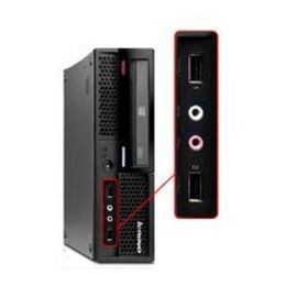Lenovo ThinkCentre M58 Intel® Pentium® E5200 1 GB DDR3-SDRAM 160 GB Intel® GMA 4500M Windows XP Professional PC Black