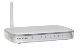NETGEAR Wireless DSL / Kabel Routermet geïntegreerd access point en firewall wireless router