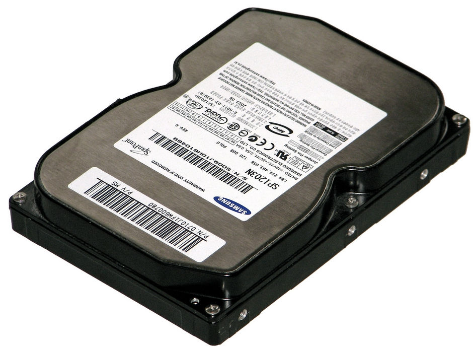 Samsung Spinpoint P SP1203N internal hard drive 120 GB 7200 RPM 2 MB 3.5" Ultra-ATA/133