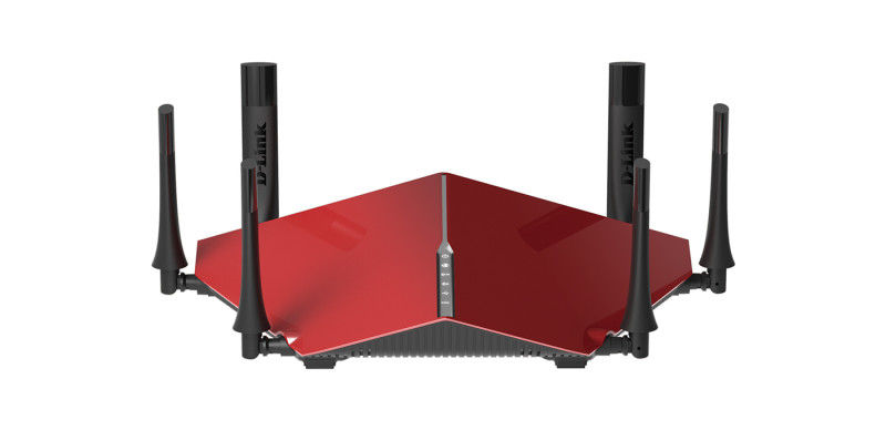 D-Link DIR-890L/R wireless router Gigabit Ethernet Tri-band (2.4 GHz / 5 GHz / 5 GHz) Black, Red