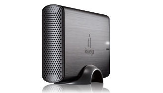Iomega Home Media Network Hard Drive 500GB external hard drive 7200 RPM USB 2.0 Black, Silver