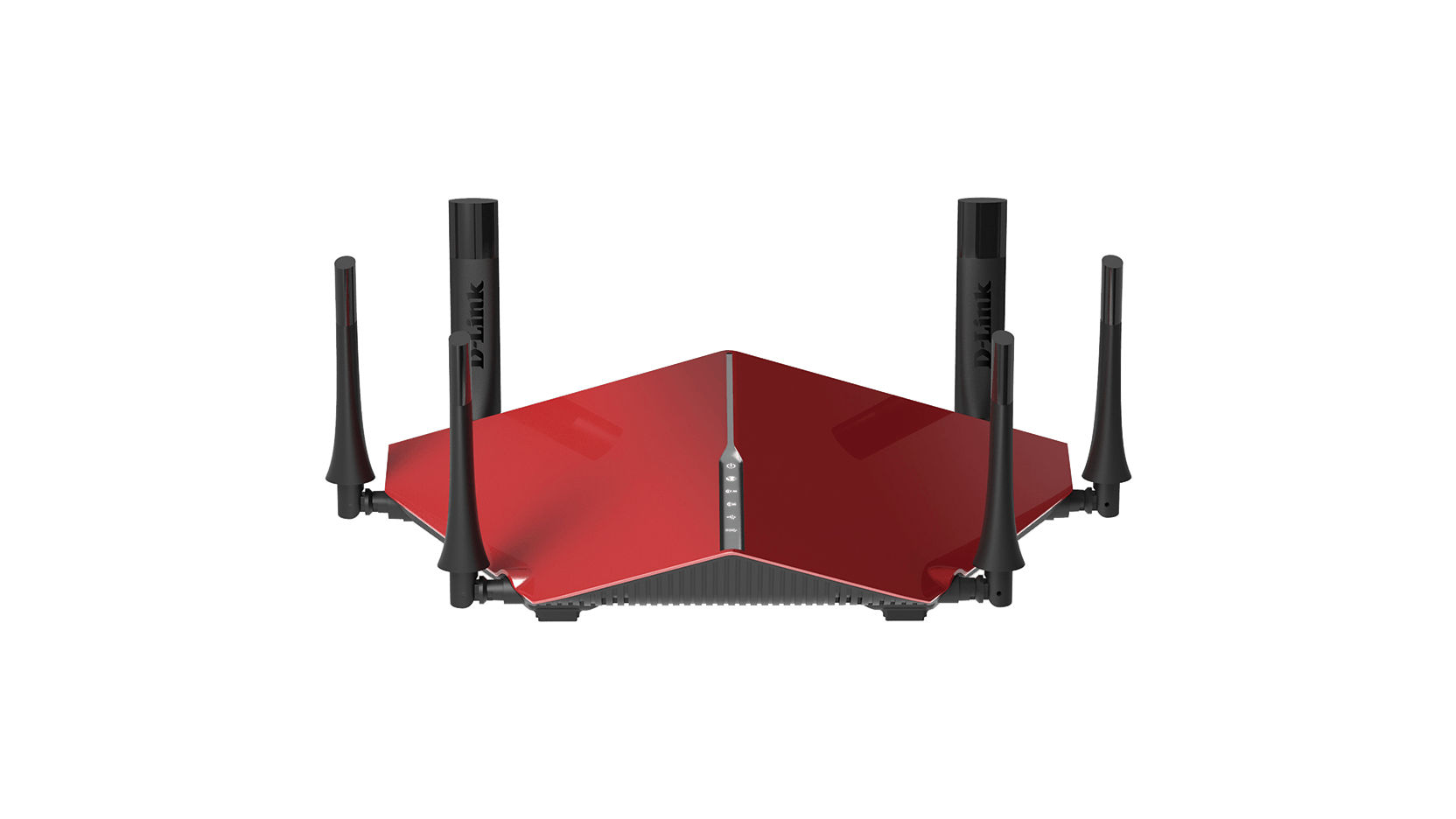 D-Link DIR-890L wireless router Gigabit Ethernet Tri-band (2.4 GHz / 5 GHz / 5 GHz) Red
