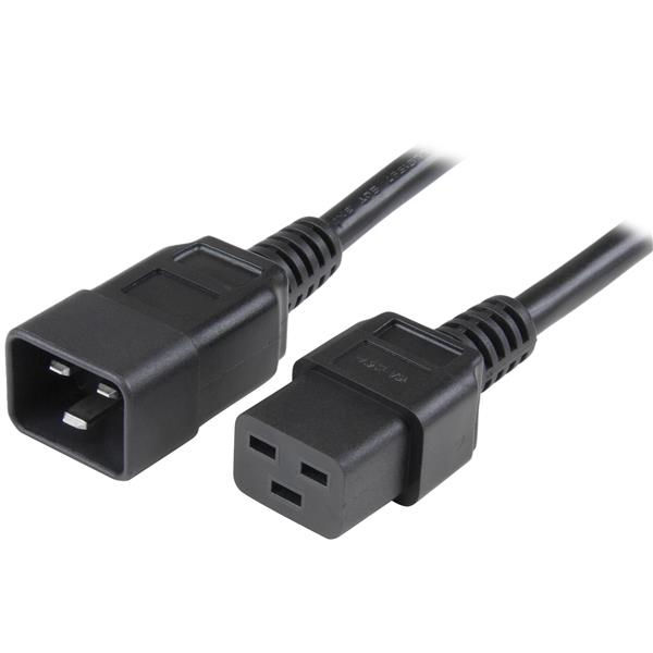 StarTech.com Computer power cord - C19 to C20, 14 AWG, 3 ft
