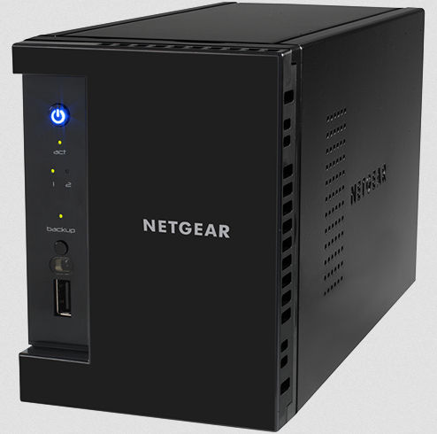 NETGEAR RN202 NAS Tower ARM 2 GB 2 TB Black