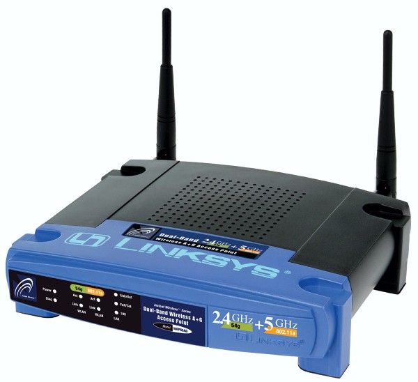 Linksys Dual-Band Wireless A+G Access Point 54 Mbit/s