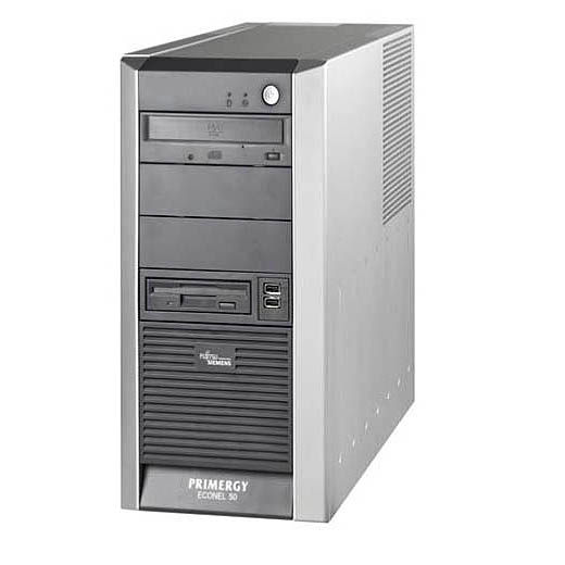 Fujitsu PRIMERGY Econel 200 Xeon 3.4GHz 1MB SLC 800MHz FSB 512MB (1 x 512MB ECC server Midi Tower Intel® Xeon® 0.5 GB DDR-SDRAM