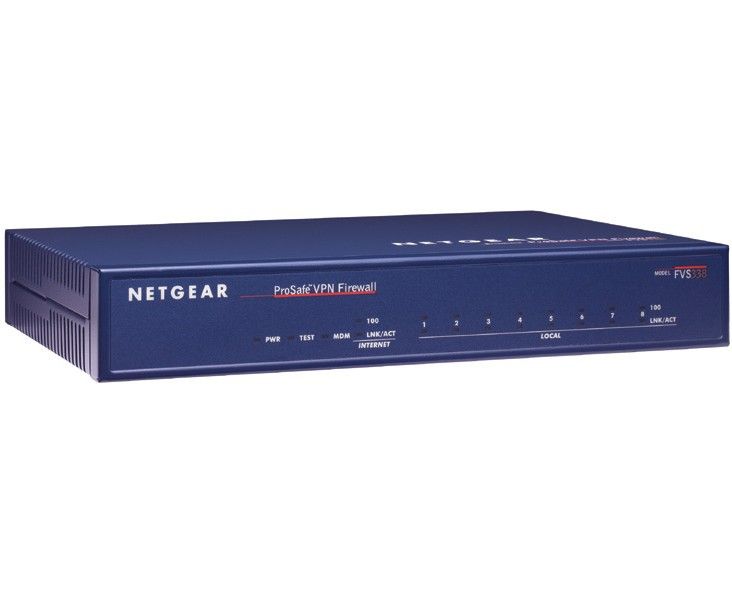 NETGEAR ProSafe VPN Firewall 50 & 8x 10/100 Switching Ports hardware firewall