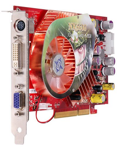 MSI Geforce 6600 Diamond 128MB GDDR3