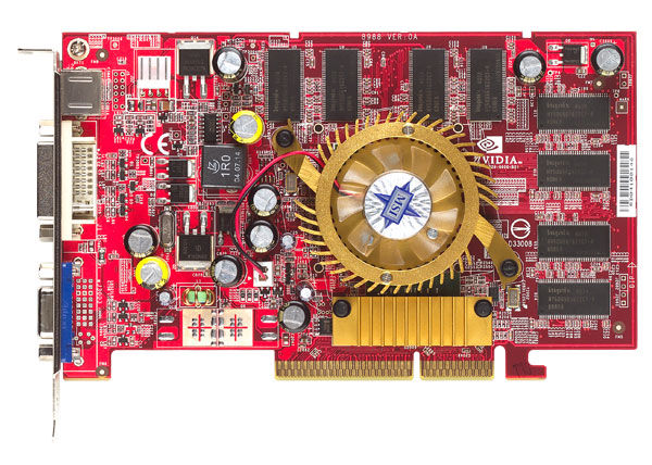 MSI NX6600-TD128E graphics card GDDR