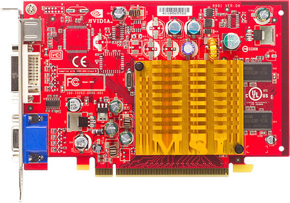 MSI Geforce 6200TC 64MB unboard GeForce 6200 GDDR
