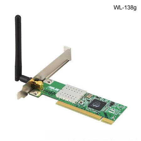 ASUS WL-138G PCI adapter 54 Mbit/s