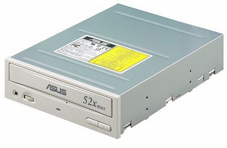 ASUS CDR CD-S520 optical disc drive Internal White