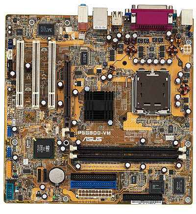 ASUS MB INTEL S775 P5S800-VM m-ATX micro ATX