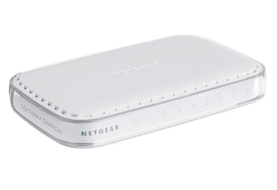 NETGEAR FS608-400PES network switch Unmanaged L2 Fast Ethernet (10/100) White