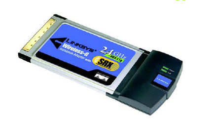 Linksys Wireless-G Notebook Adapter with SRX 108 Mbit/s