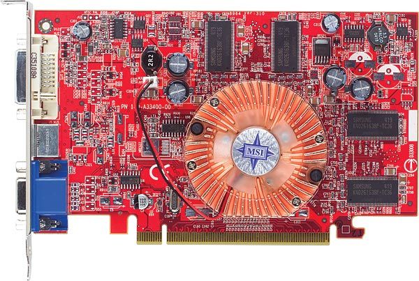 MSI Radeon X600PRO 128MB GDDR