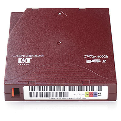 HP LTO-2 Ultrium 400GB Pre-labeled Data Cartridge 20 Pack Blank data tape
