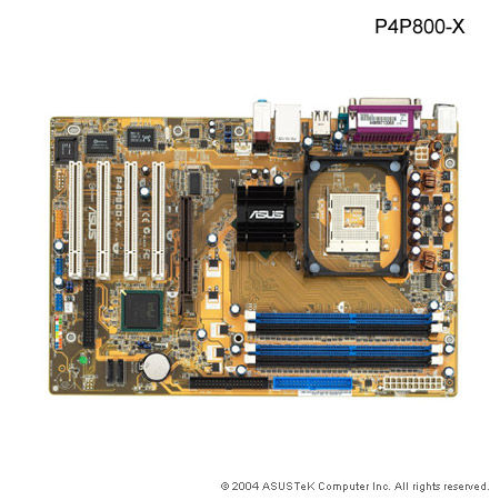 ASUS P4P800-X Socket 478 ATX