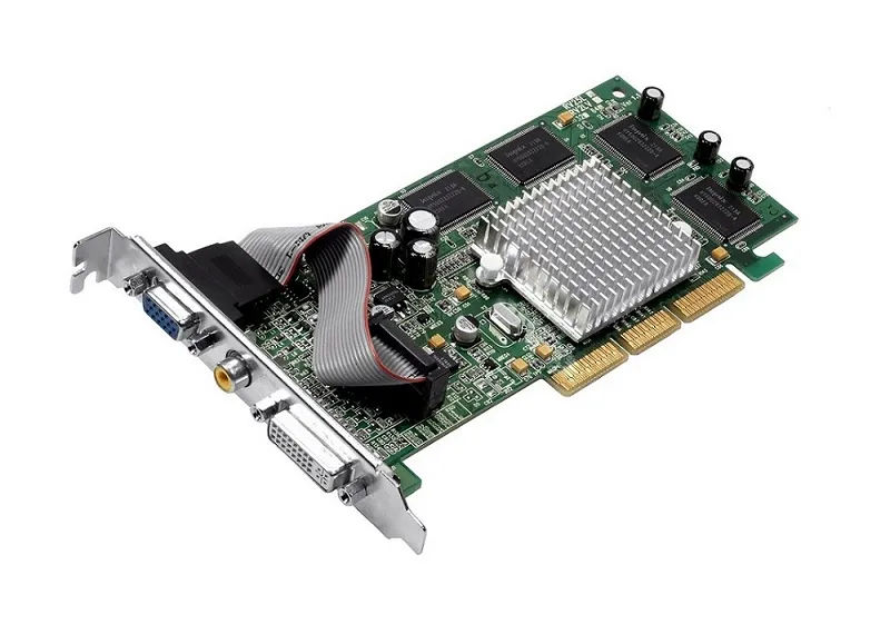 HP NVIDIA Quadro4 200NVS 64MB AGP Dual Monitor Video Graphics Card