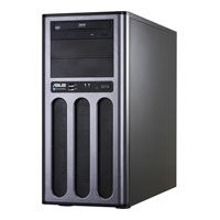 ASUS Tower Barebone Server System Intel® Core™2 Quad 1 GB DDR2-SDRAM Workstation