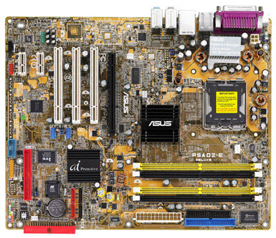 ASUS P5AD2-E Deluxe, Intel 925XE-chipset, LGA775 ATX