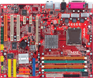 MSI MB INTEL S775 915G COMBO FR ATX LGA 775 (Socket T)
